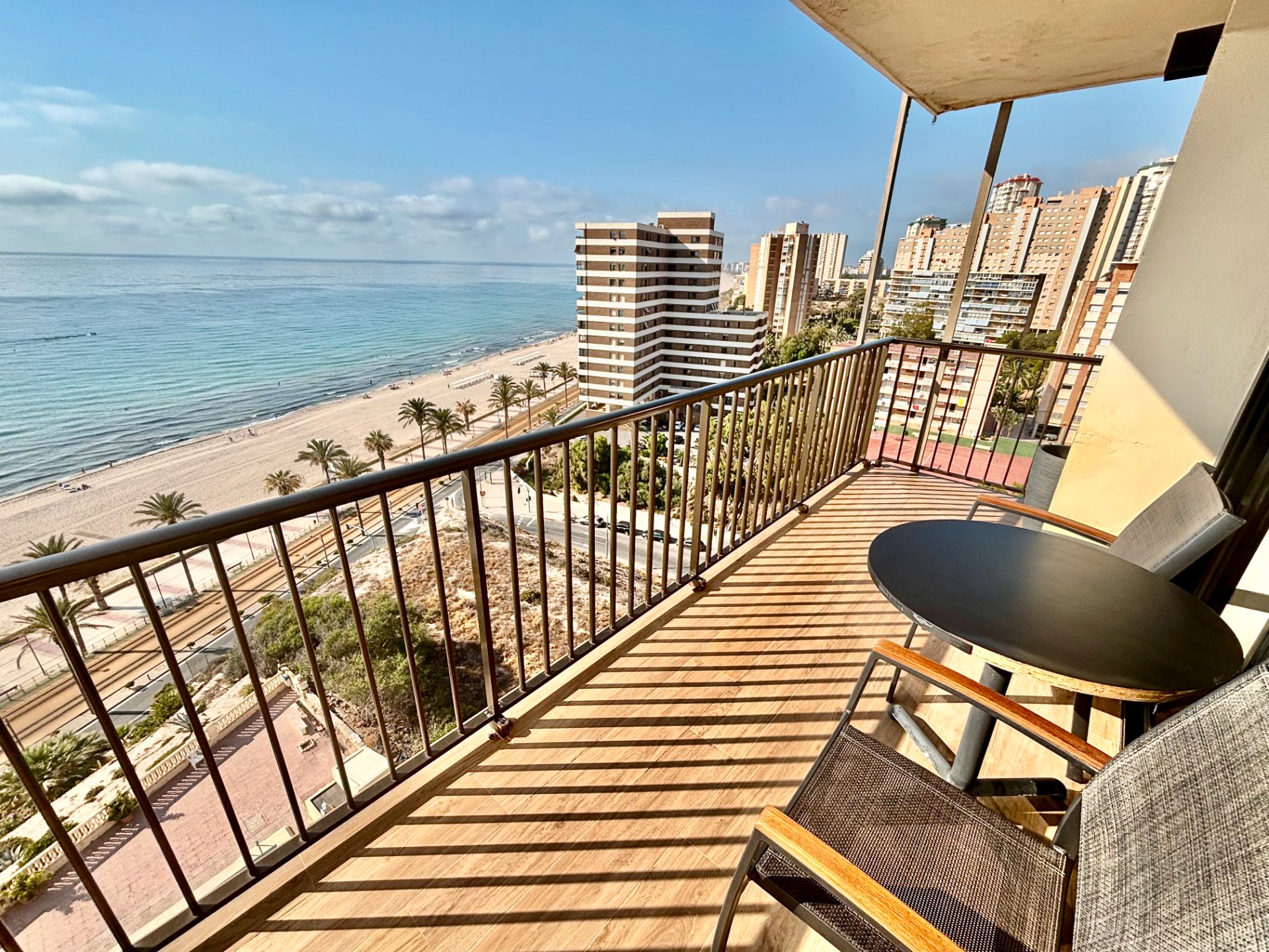Bedroom of Flat for sale in El Campello  with Air Conditioner, Terrace and Community pool