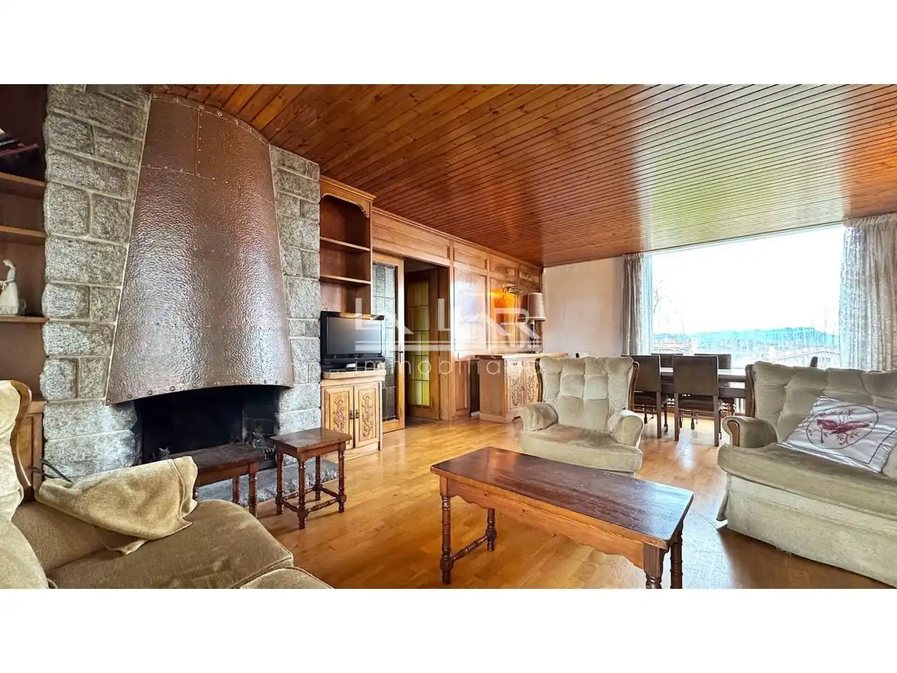 Sala de estar de Casa o chalet en venta en Vic con Calefacción, Jardín privado y Parquet