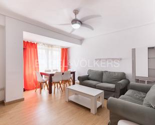 Living room of Apartment to rent in  Valencia Capital  with Air Conditioner and Balcony