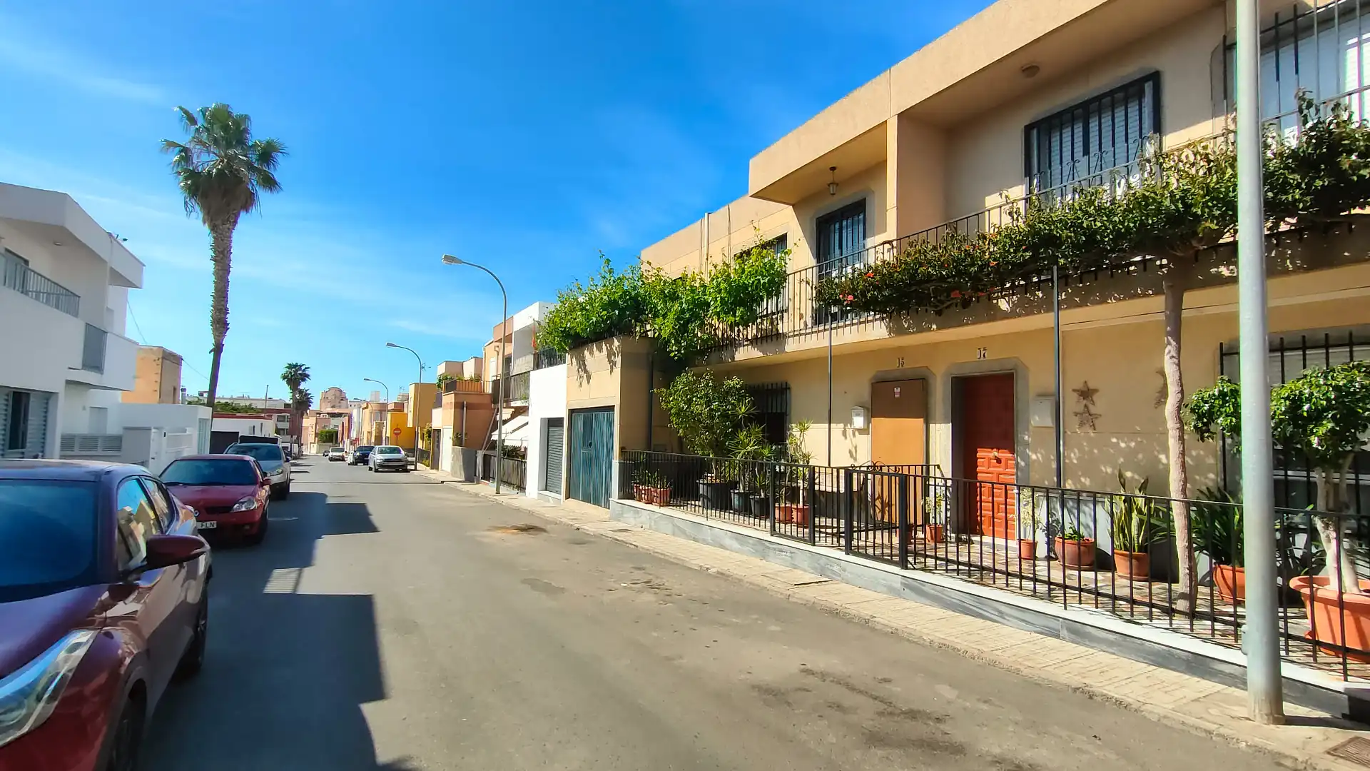 Vista exterior de Casa adosada en venta en El Ejido con Terraza y Balcón