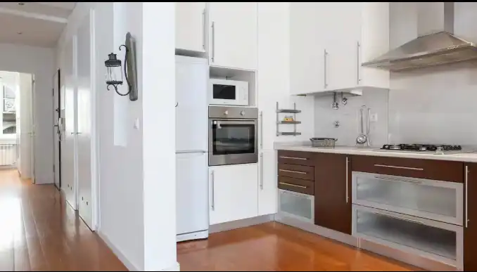 Küche von Wohnung zum Verkauf in Jerez de la Frontera mit Klimaanlage, Terrasse und Abstellraum