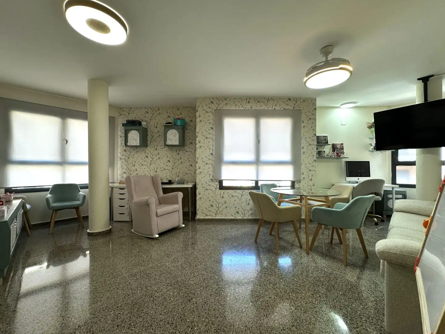 Sala de estar de Piso en venta en L'Olleria con Aire acondicionado y Calefacción