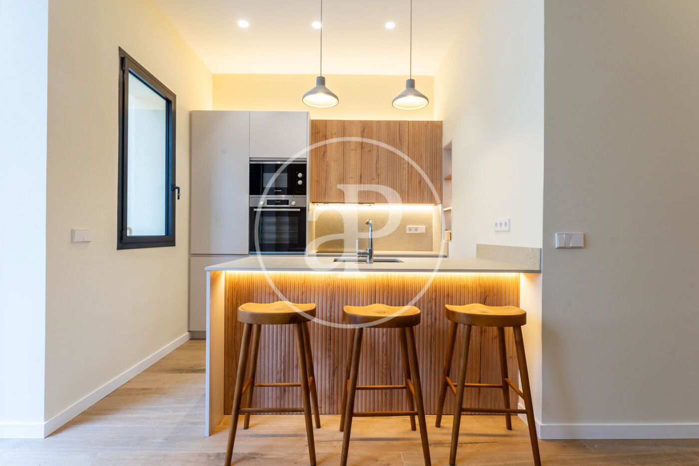 Kitchen of Flat to rent in  Palma de Mallorca  with Air Conditioner, Heating and Terrace