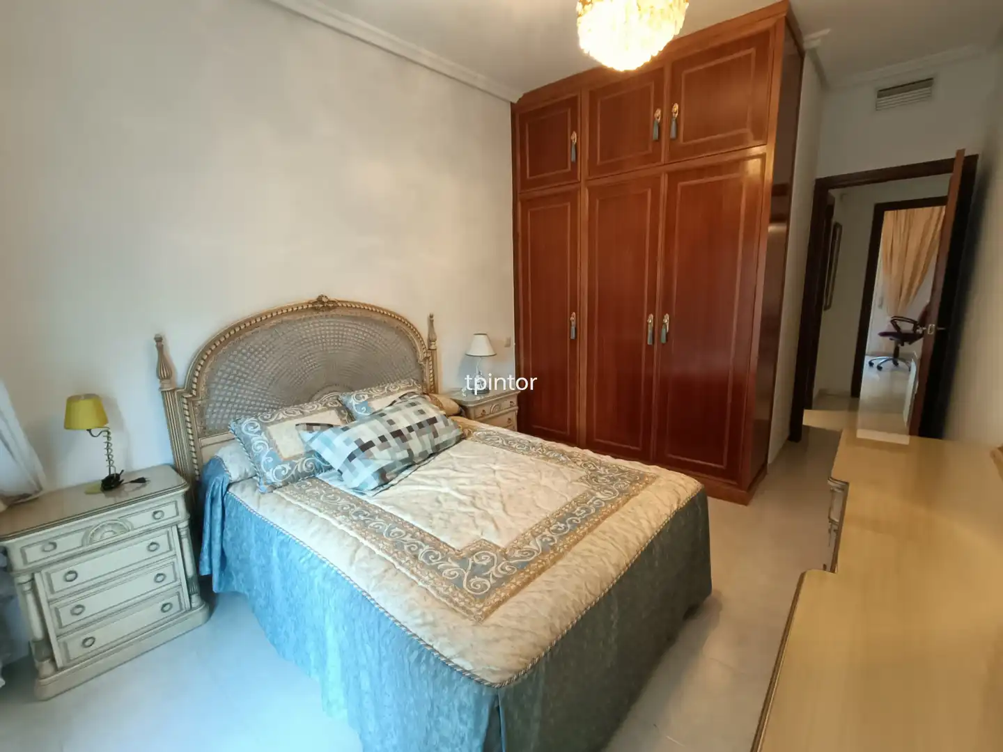 Bedroom of Flat for rent in Cáceres  with Air Conditioner, Heating and Private garden
