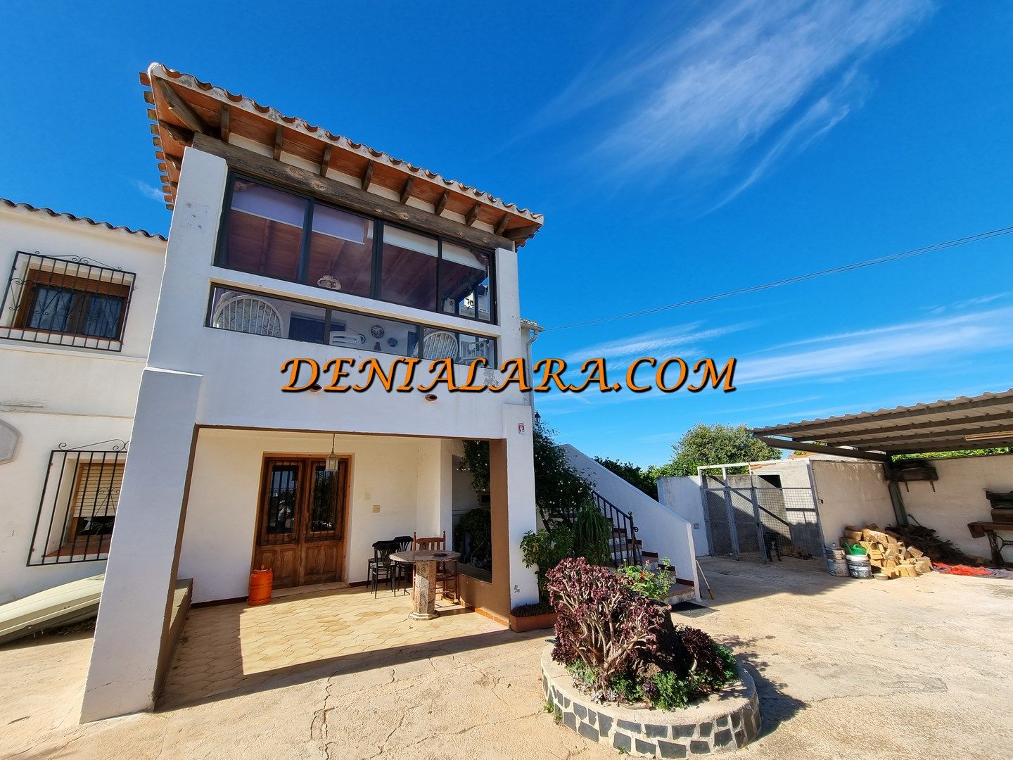 Exterior view of House or chalet for sale in Dénia  with Private garden, Terrace and Storage room