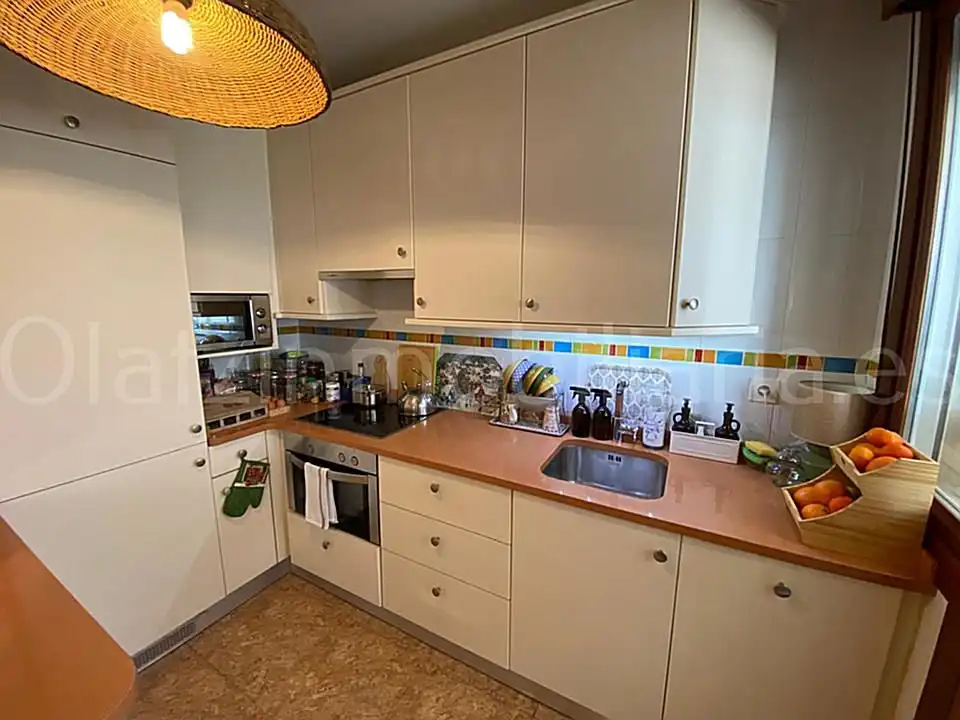 Kitchen of Flat for sale in Balmaseda  with Heating and Storage room