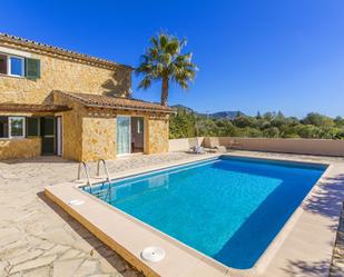 Swimming pool of Country house for sale in Llucmajor  with Air Conditioner, Heating and Private garden