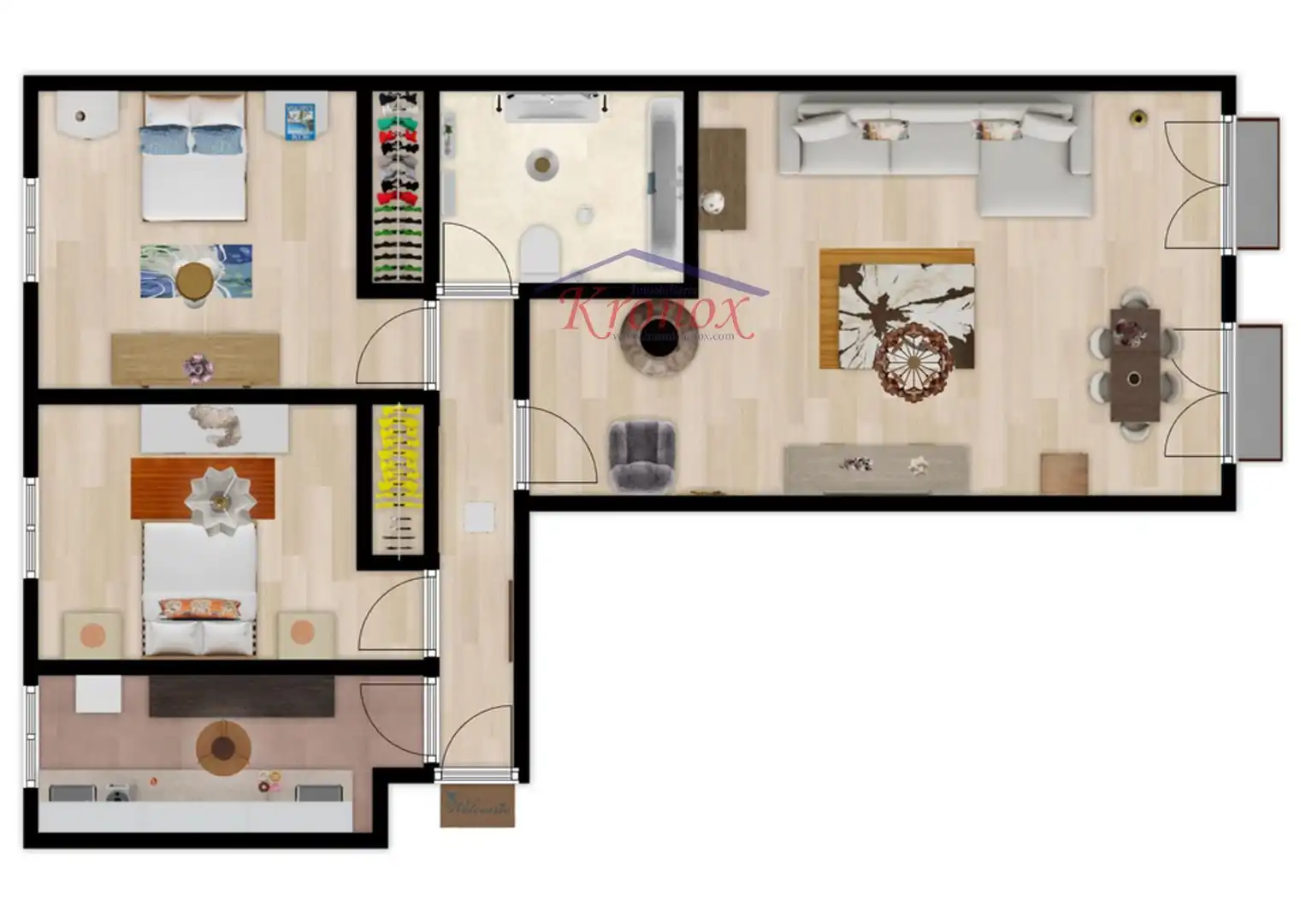 Piso en venta en Madrid con Aire acondicionado, Calefacción y Terraza