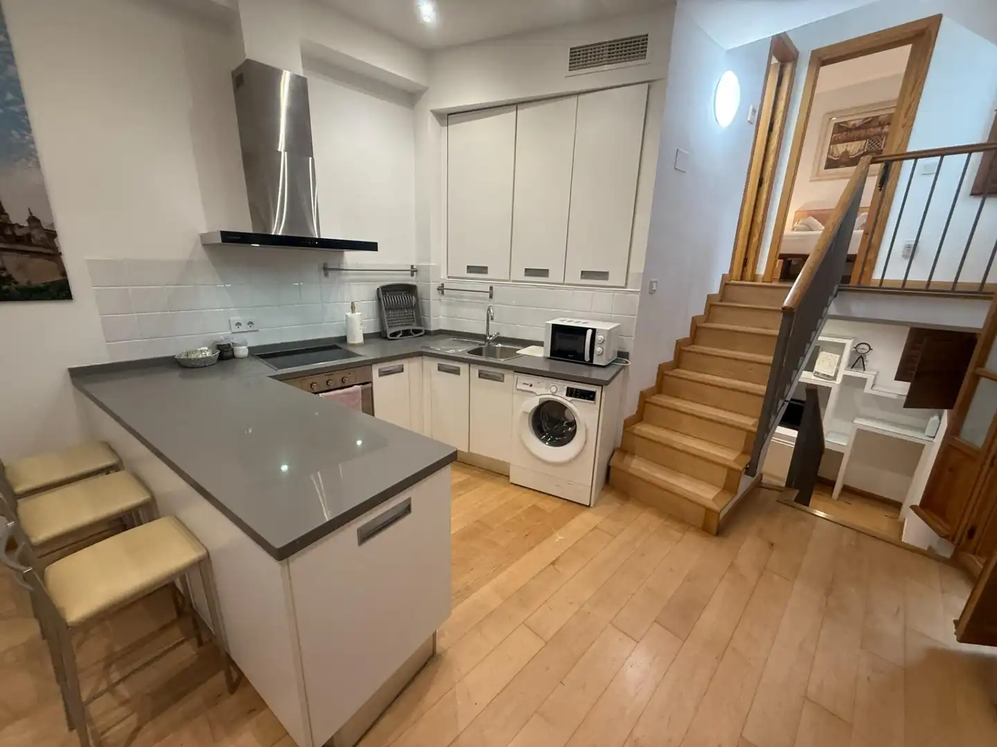 Cocina de Dúplex de alquiler en Córdoba con Aire acondicionado y Amueblado