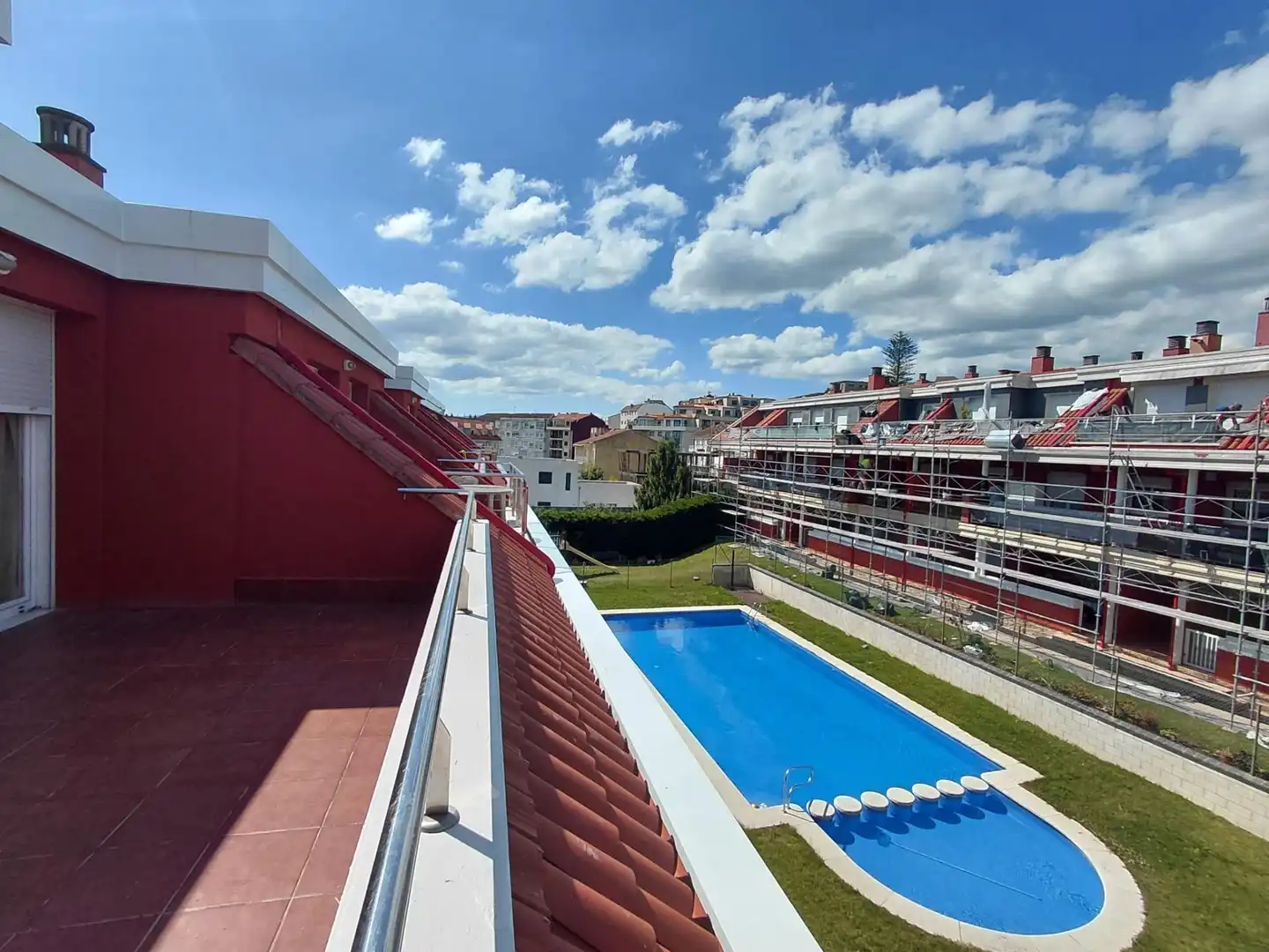 Piscina de Piso en venta en Vilagarcía de Arousa con Calefacción, Jardín privado y Terraza