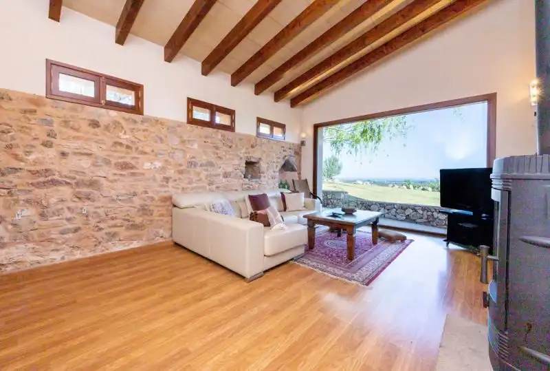 Living room of Country homes for sale in Manacor  with Private garden, Terrace and Swimming Pool