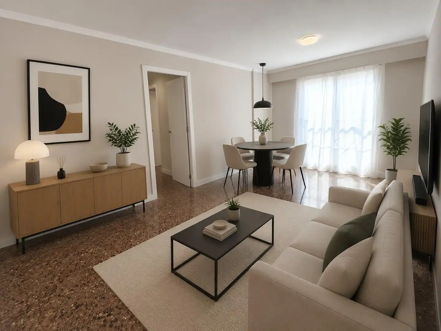 Sala de estar de Piso en venta en Paterna