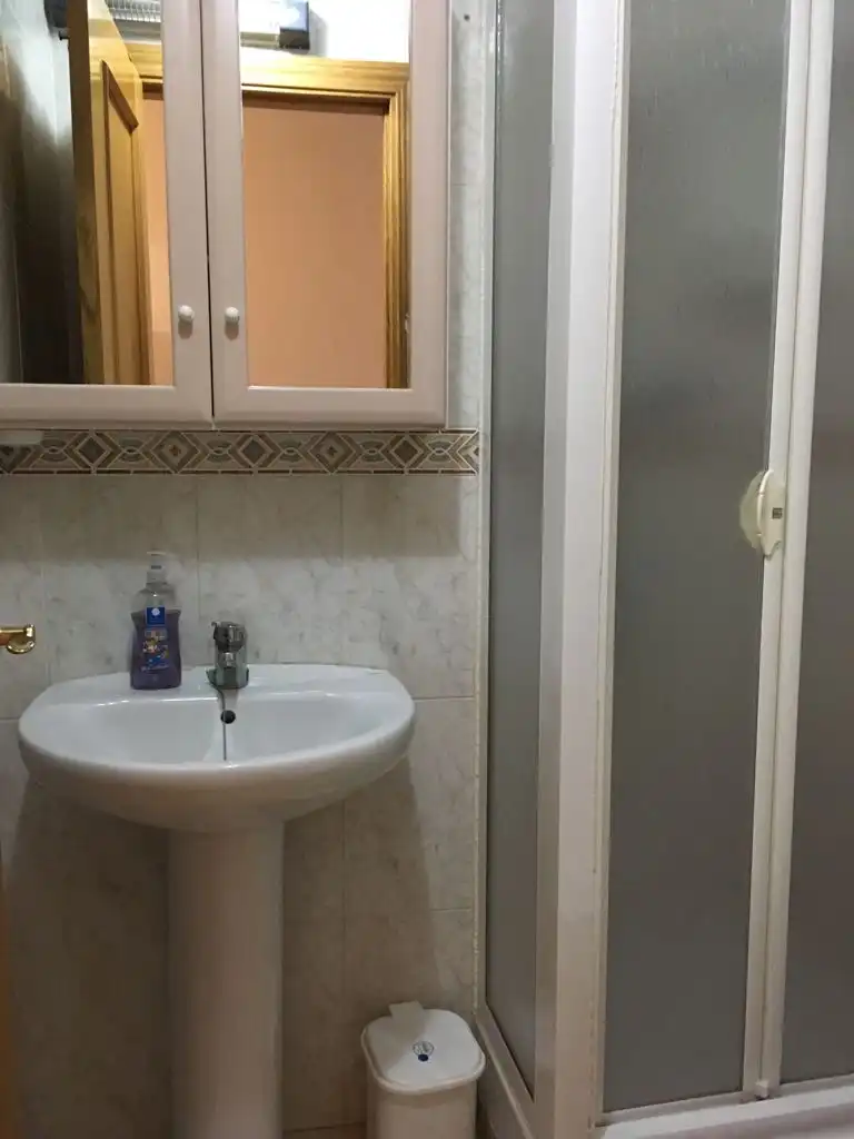 Baño de Apartamento en venta en Guardamar del Segura con Aire acondicionado, Amueblado y Lavadora