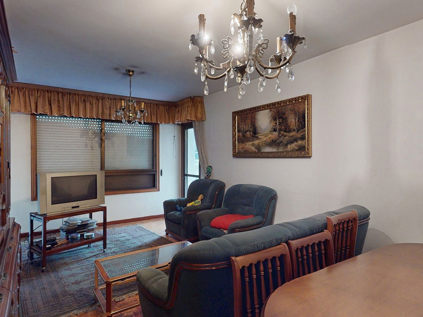 Living room of Flat for sale in Vigo   with Heating, Storage room and Balcony