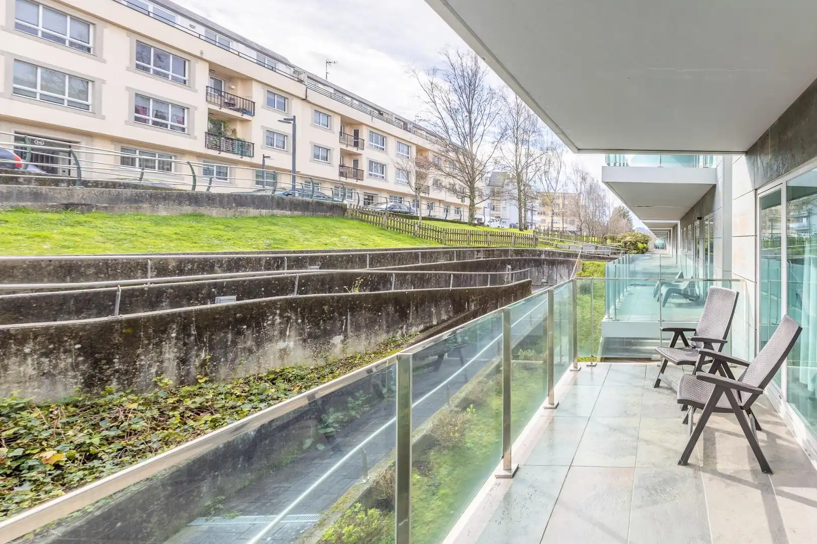 Terrasse von Wohnung zum Verkauf in Sada (A Coruña) mit Privatgarten, Terrasse und Abstellraum
