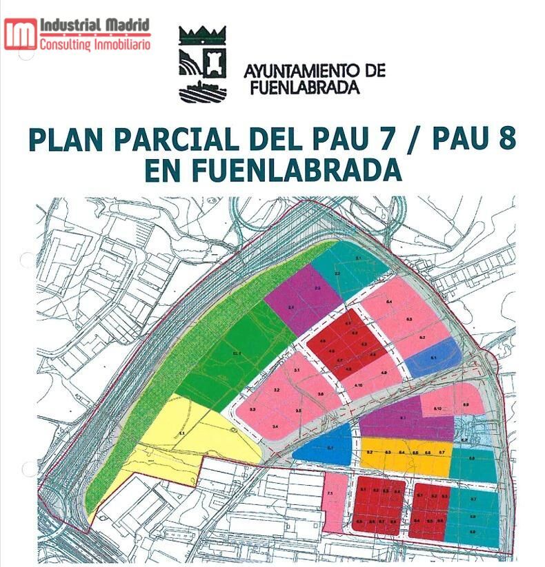 Terreny industrial en venda en Fuenlabrada