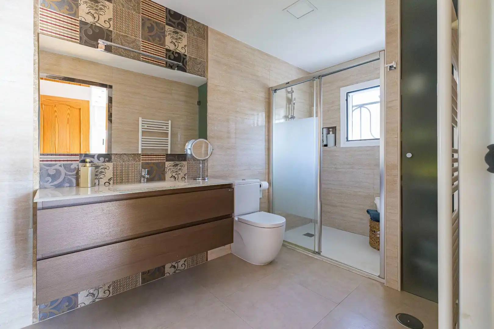 Bany de Casa o xalet en venda en Murcia amb Aire condicionat, Jardí privat i Terrassa