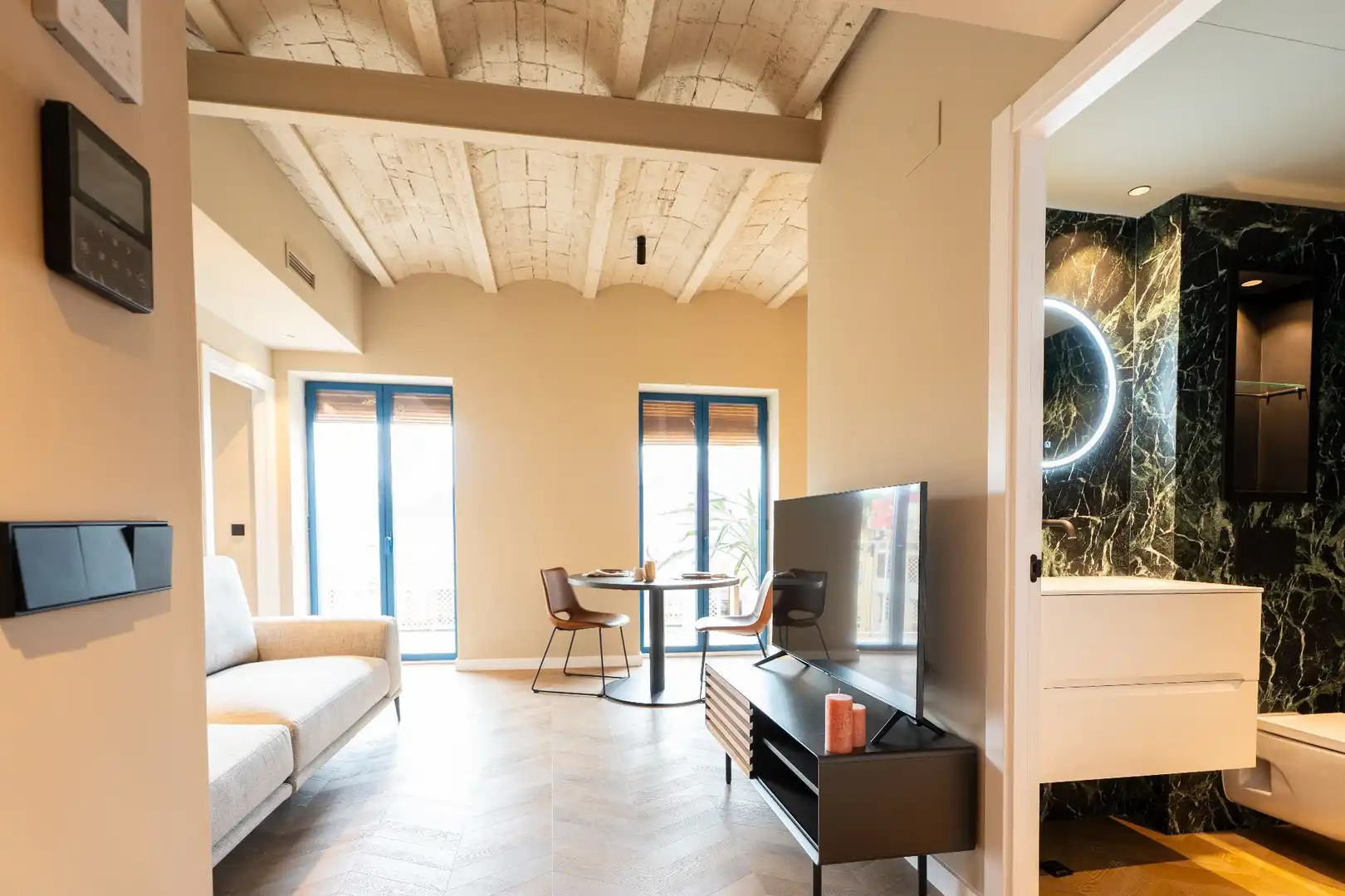 Sala de estar de Piso de alquiler en Centre