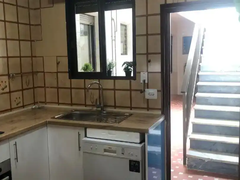 Cuina de Casa adosada de lloguer en San Javier amb Aire condicionat, Traster i Moblat