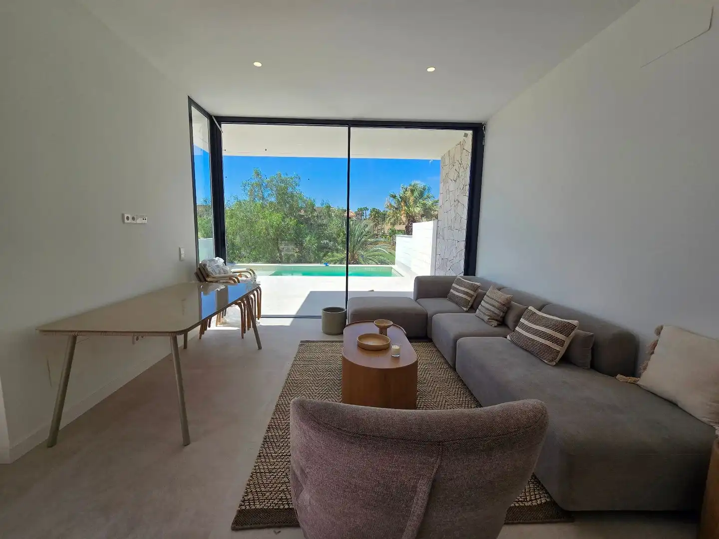 Sala de estar de Casa adosada en venta en Vera con Aire acondicionado, Jardín privado y Terraza