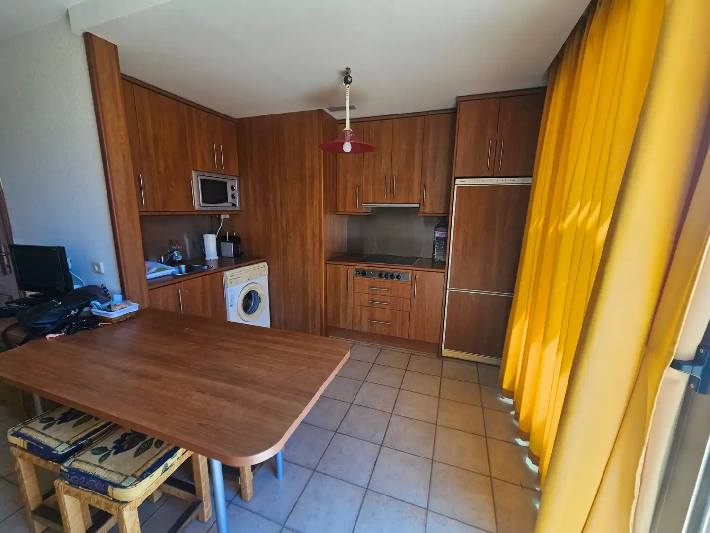 Cocina de Apartamento en venta en Pájara con Terraza, Amueblado y Piscina comunitaria