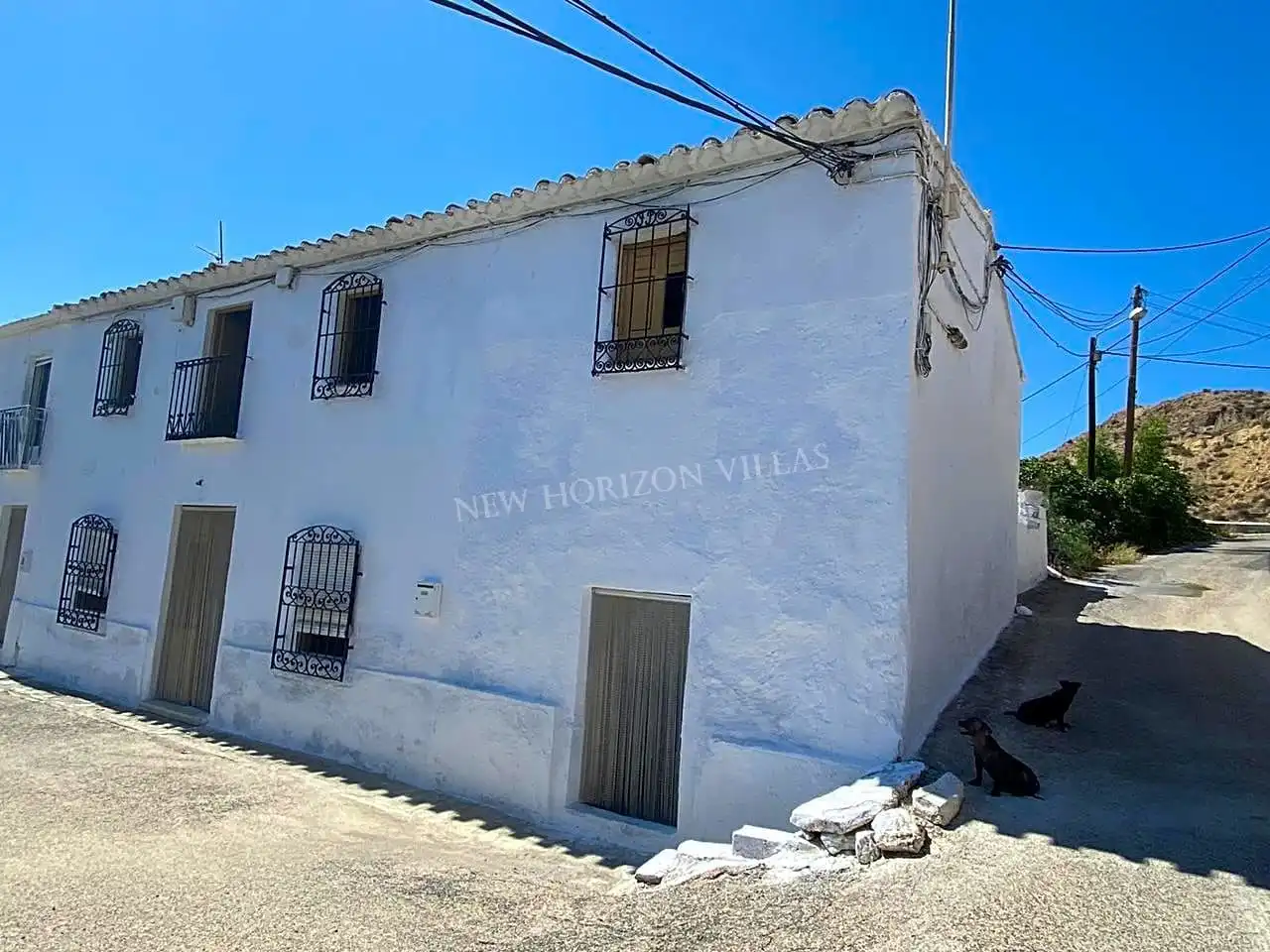 Vista exterior de Finca rústica en venta en Huércal-Overa con Jardín privado y Internet