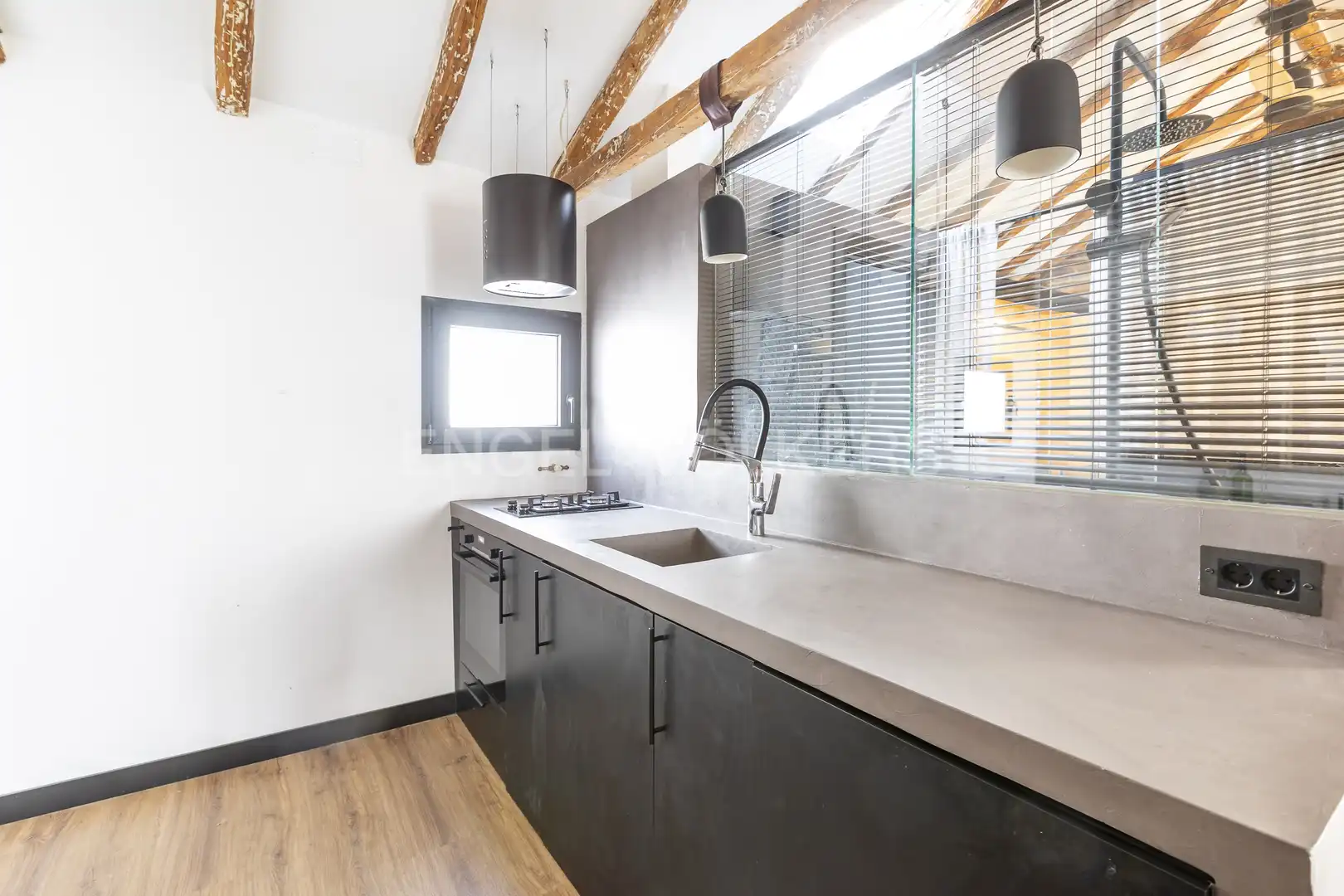 Küche von Wohnung zur Miete in Madrid mit Klimaanlage, Heizung und Möbliert
