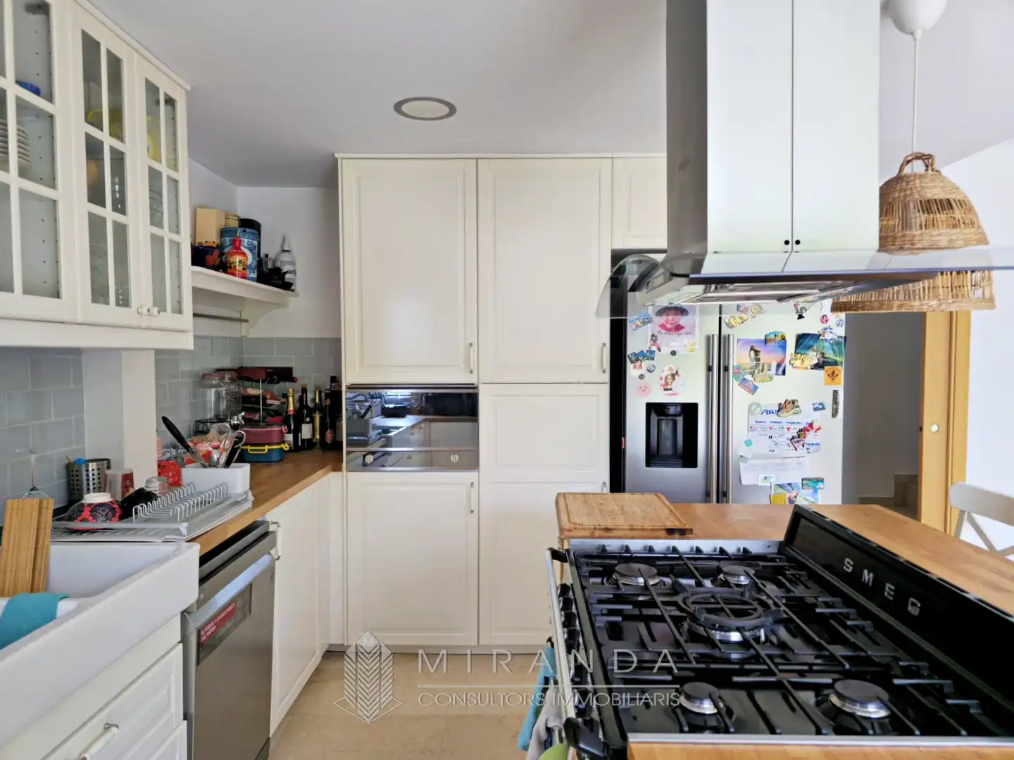 Cocina de Casa o chalet en venta en Vallromanes con Aire acondicionado, Calefacción y Jardín privado