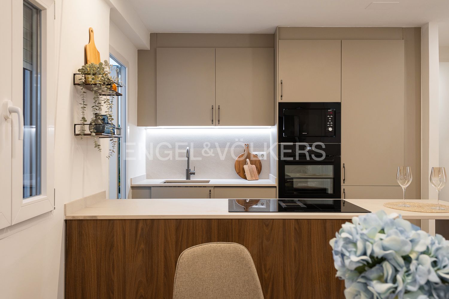 Cuina de Apartament en venda en  Valencia Capital amb Aire condicionat, Calefacció i Terrassa