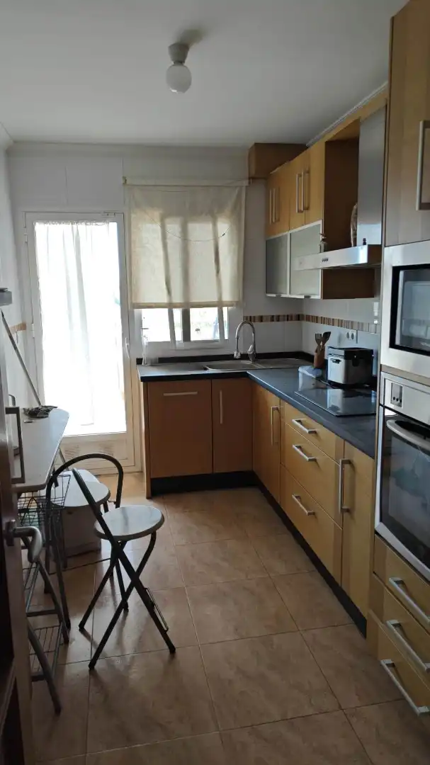 Kitchen of Flat for sale in Almería  with Air Conditioner, Heating and Terrace