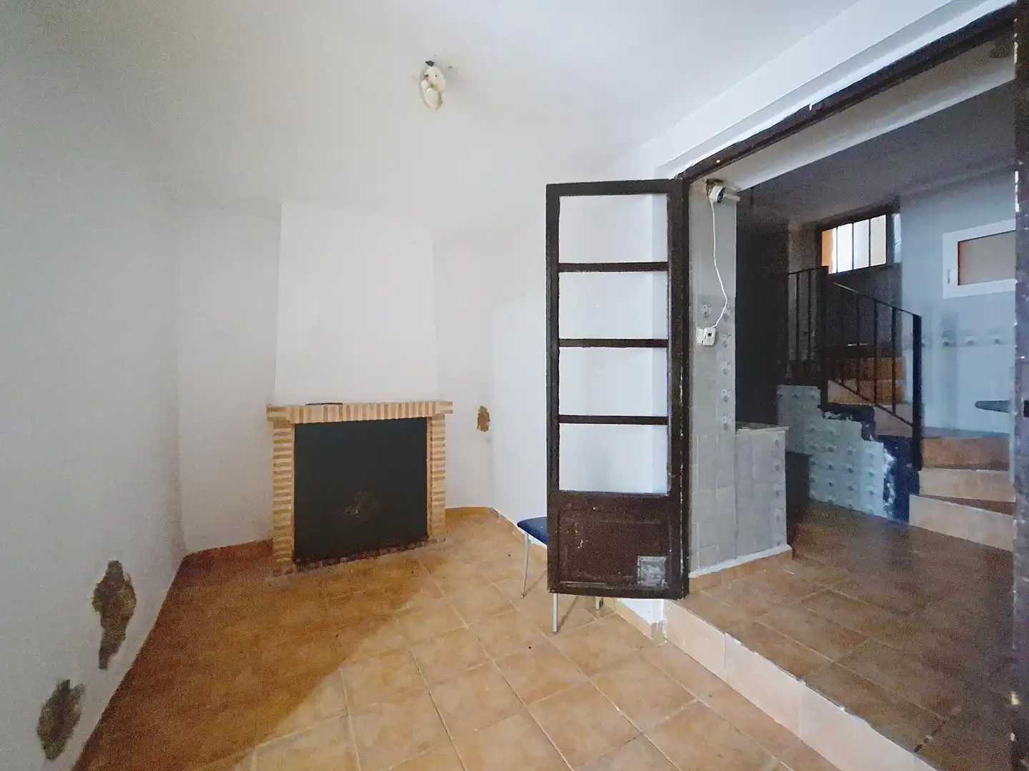 Sala de estar de Casa adosada en venta en Castelló de Rugat