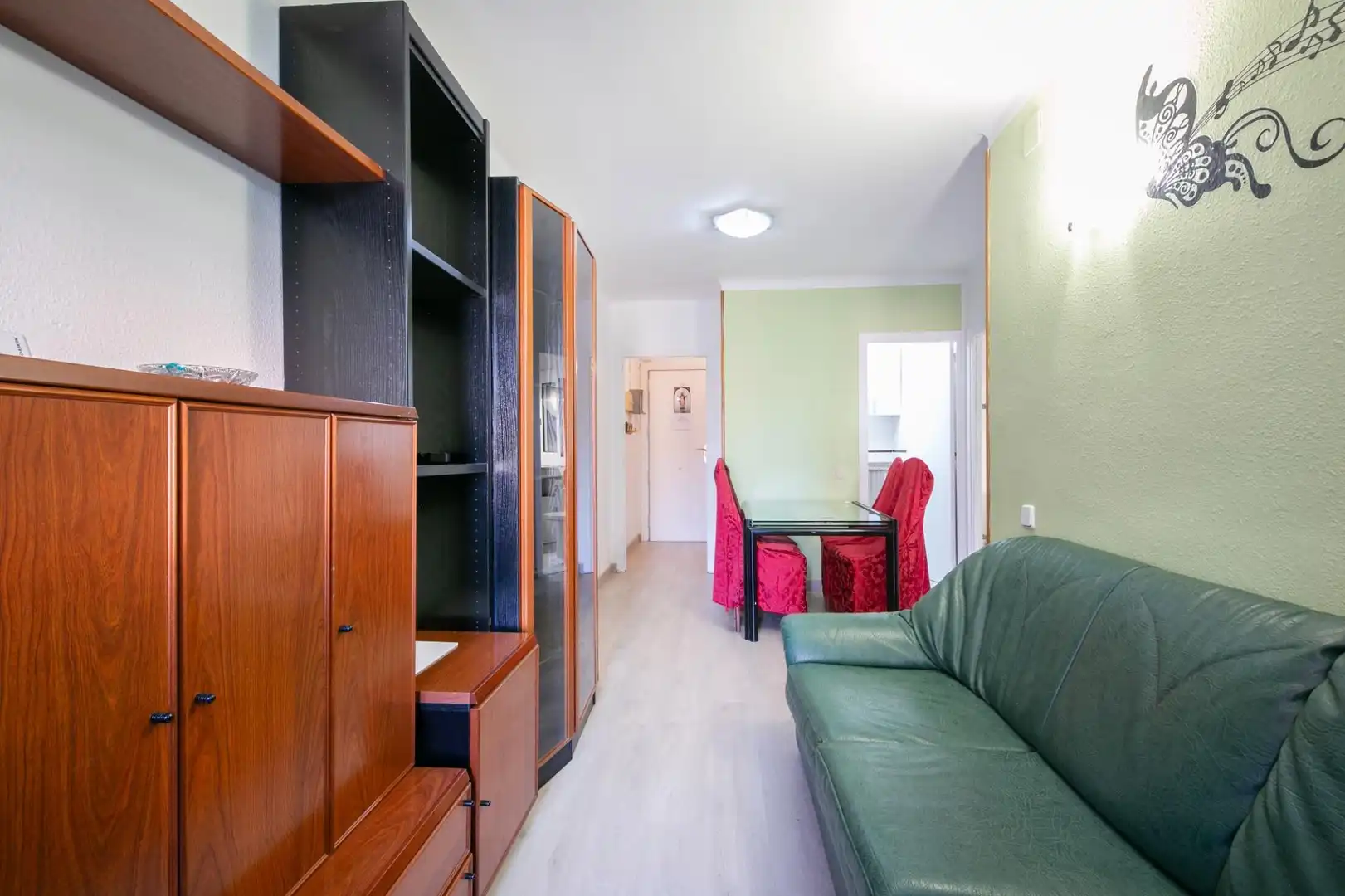 Sala de estar de Piso en venta en Barcelona con Parquet