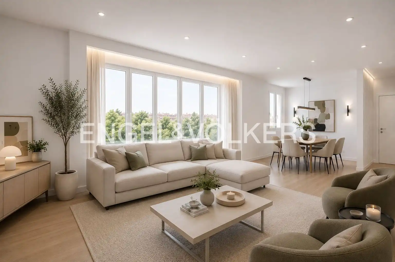 Living room of Flat for sale in Madrid  with Air Conditioner, Heating and Storage room