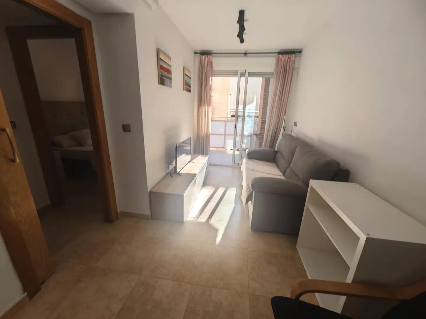 Sala d'estar de Pis en venda en Murcia amb Aire condicionat, Calefacció i Jardí privat