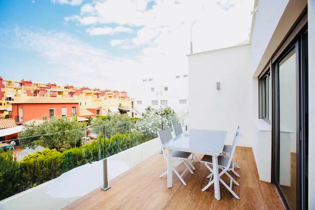 Terrace of Duplexes for sale in Dénia  with Air Conditioner, Heating and Private garden