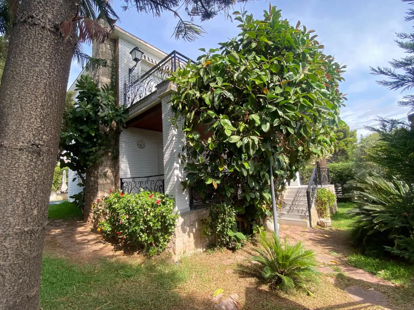 Vista exterior de Casa o chalet en venta en Torrent con Aire acondicionado, Jardín privado y Terraza