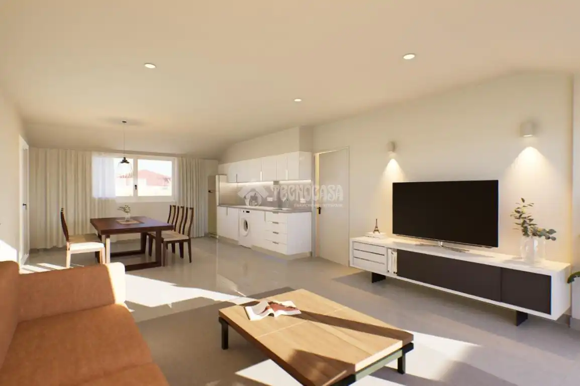 Living room of Flat for sale in Cabanillas del Campo  with Heating, Terrace and Home automation