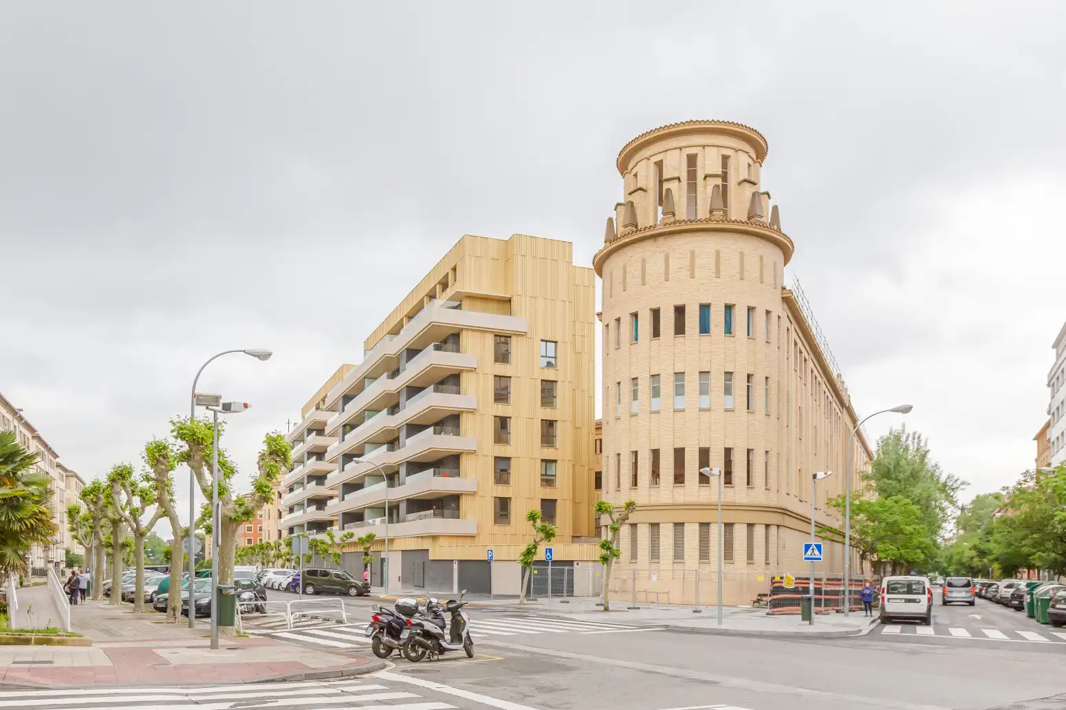 Vista exterior de Piso en venta en  Pamplona / Iruña con Calefacción, Terraza y Trastero