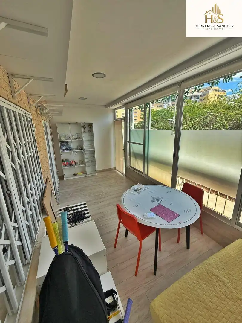 Balcony of Houses for sale in Alicante / Alacant  with Air Conditioner, Heating and Private garden