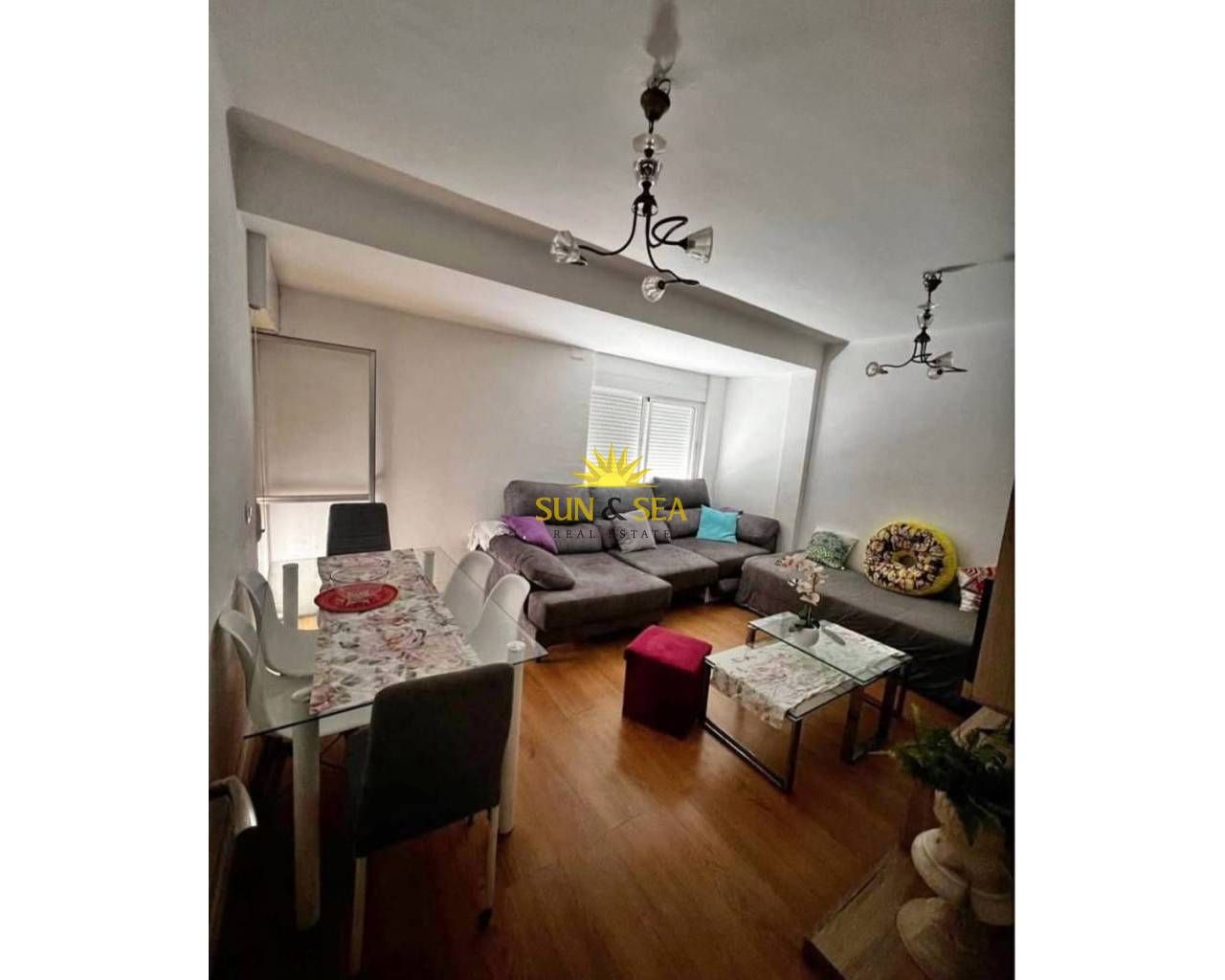 Living room of Apartment to rent in Alicante / Alacant  with Heating and Furnished