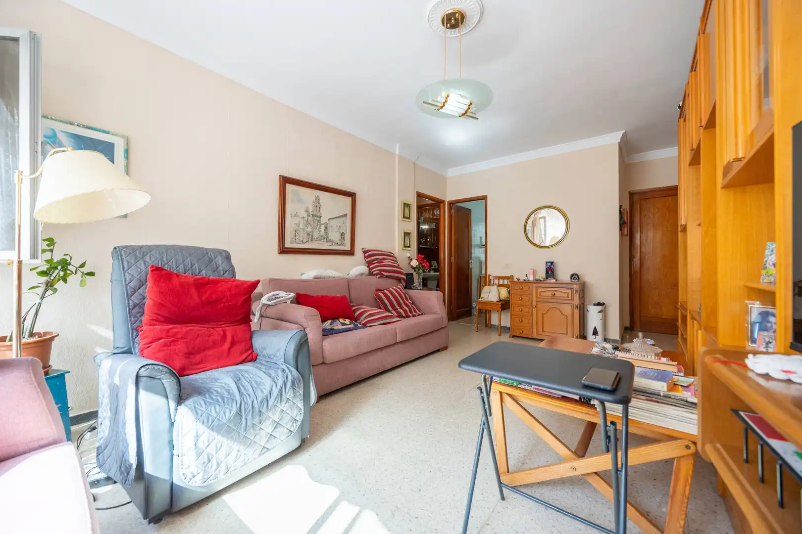 Wohnzimmer von Wohnung zum Verkauf in Las Palmas de Gran Canaria mit Möbliert