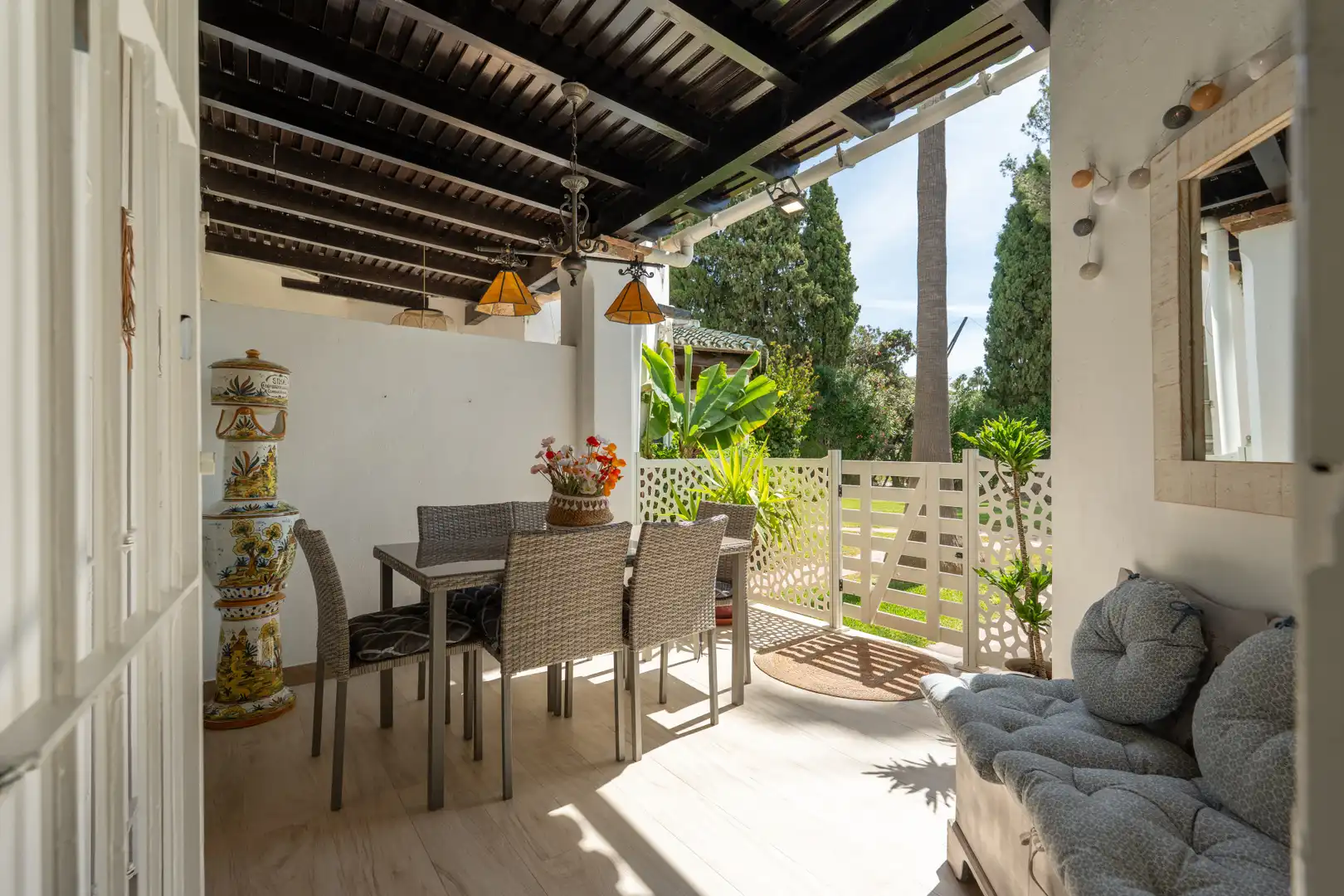 Terraza de Casa adosada en venta en Marbella con Aire acondicionado, Terraza y Piscina