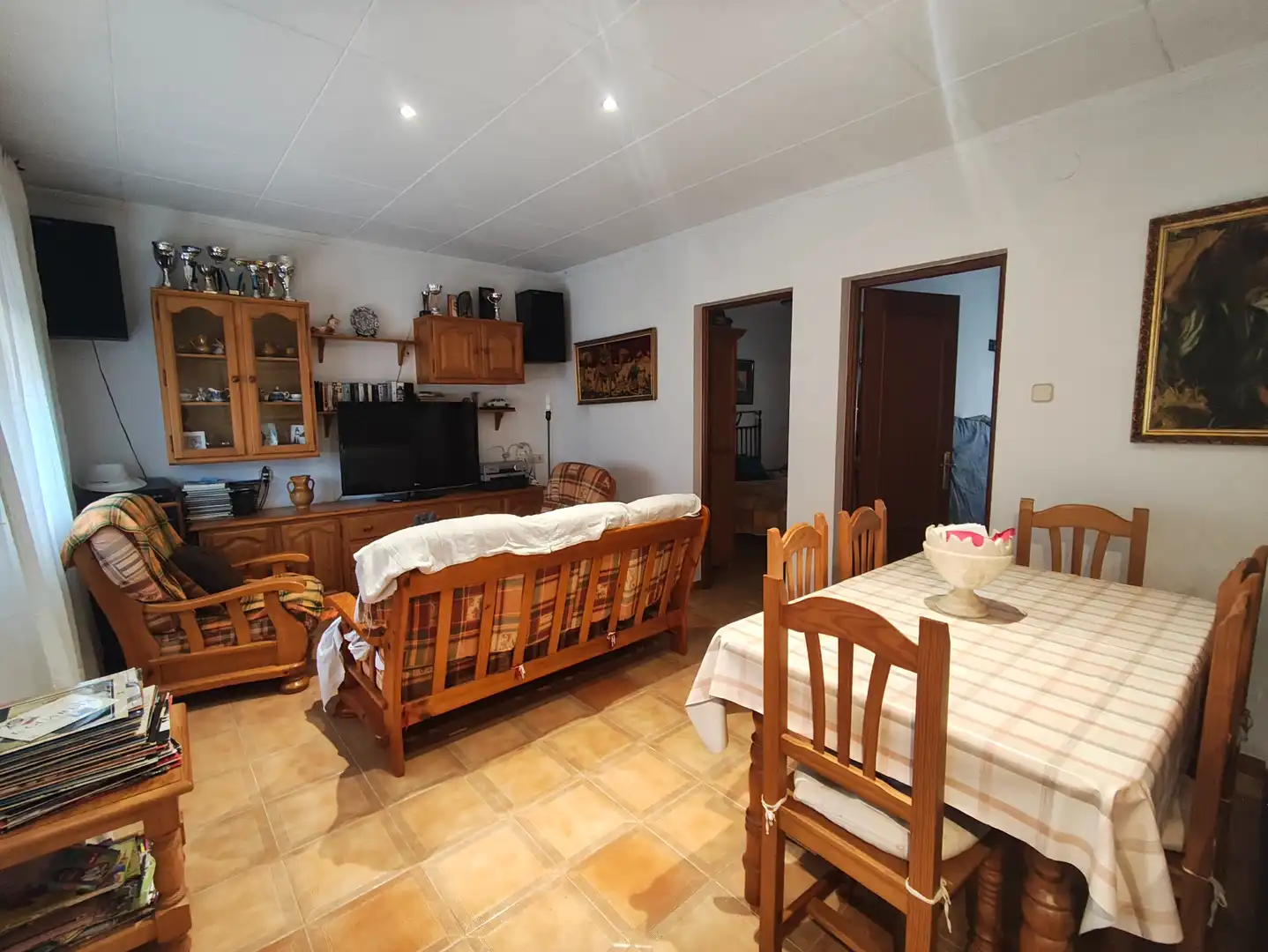 Kitchen of Houses for sale in L'Espluga Calba  with Air Conditioner, Heating and Terrace