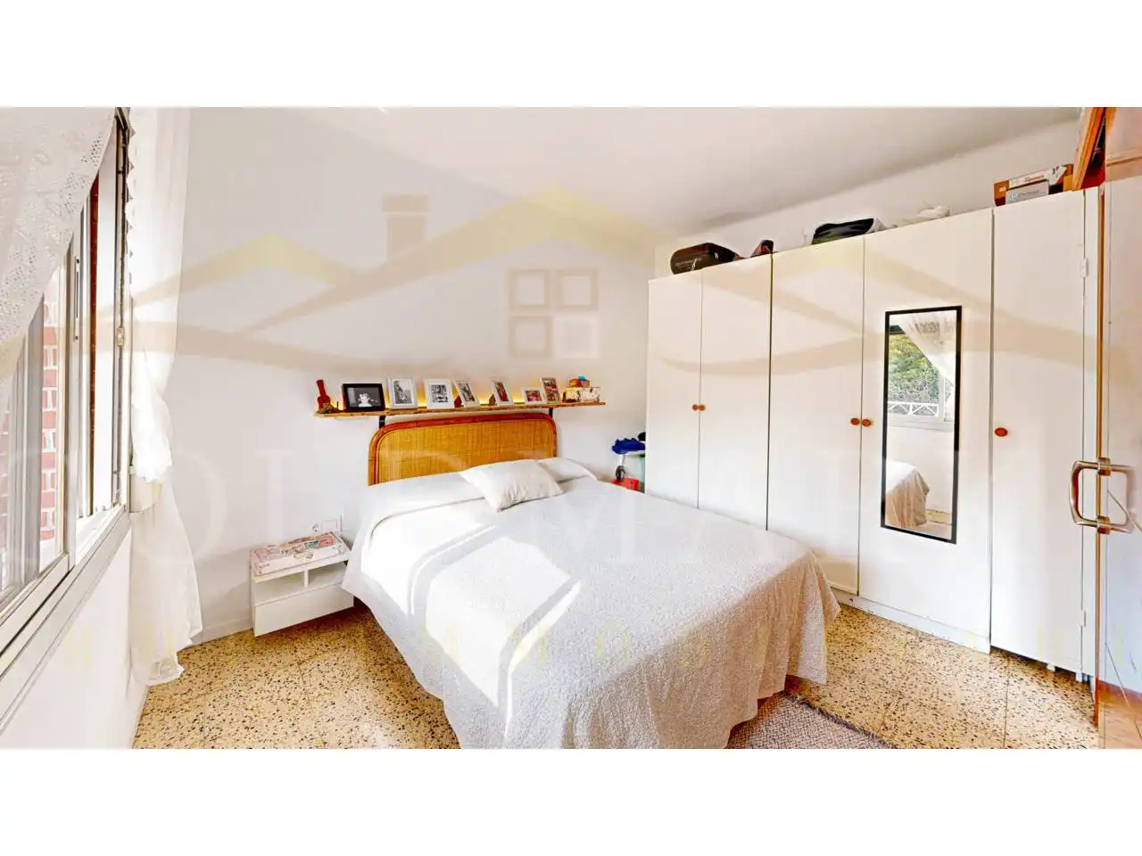 Bedroom of Flat for sale in Pallejà  with Air Conditioner and Heating