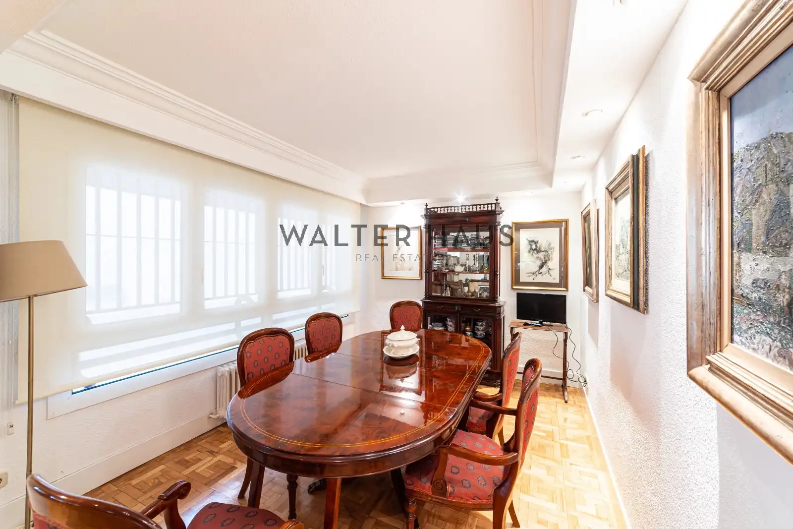 Dining room of Flat for sale in Madrid  with Air Conditioner, Heating and Terrace