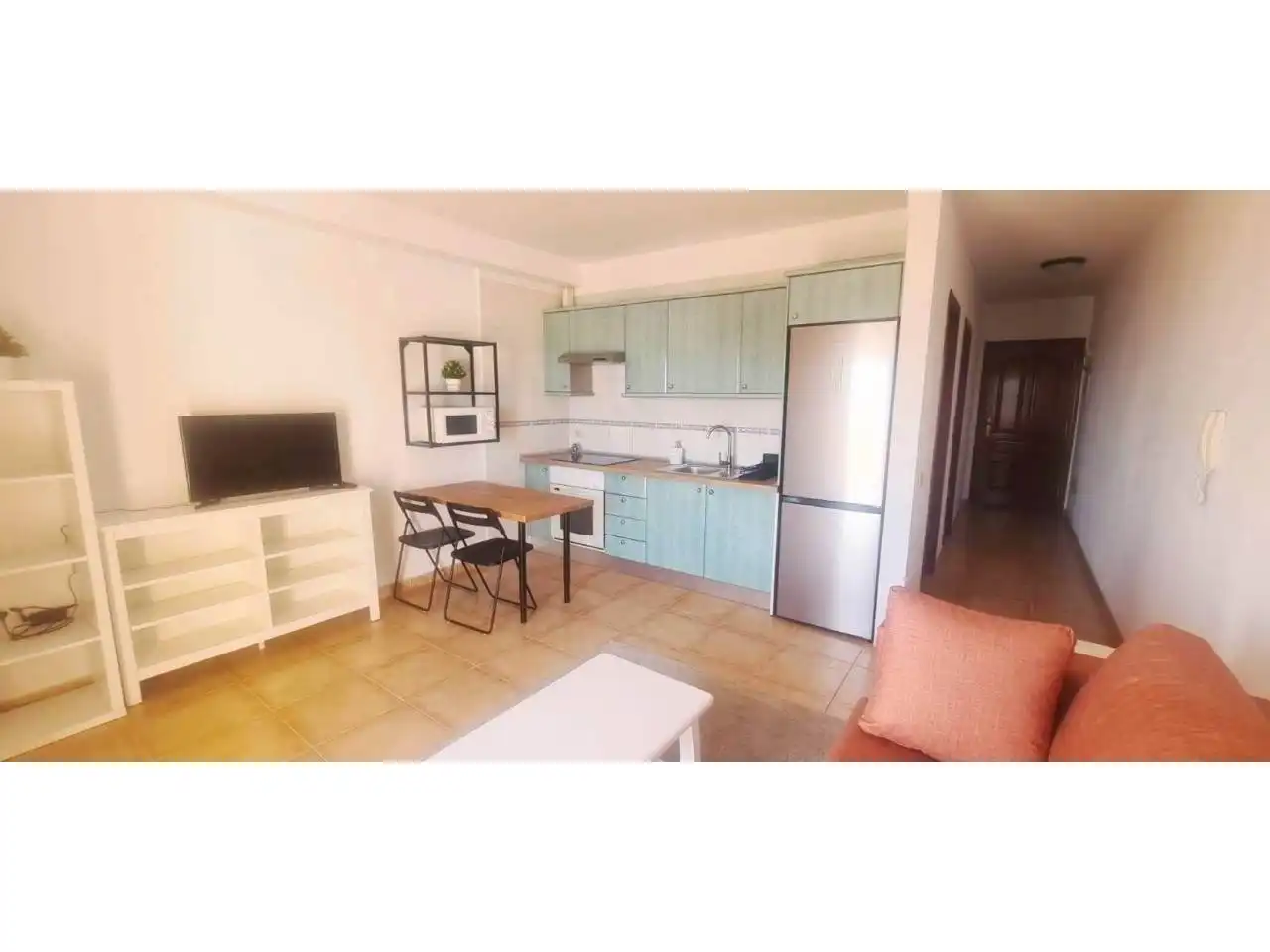 Cuina de Apartament de lloguer en Candelaria amb Moblat i Balcó
