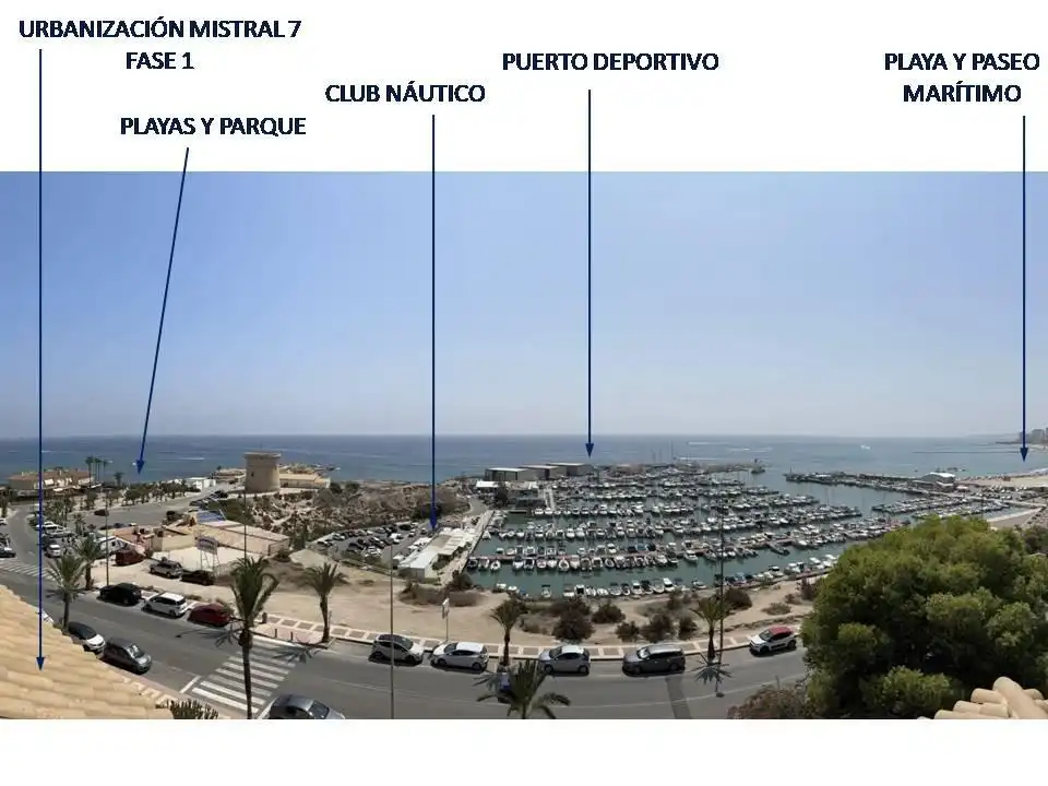 Parking of Flat for sale in El Campello  with Private garden, Terrace and Balcony