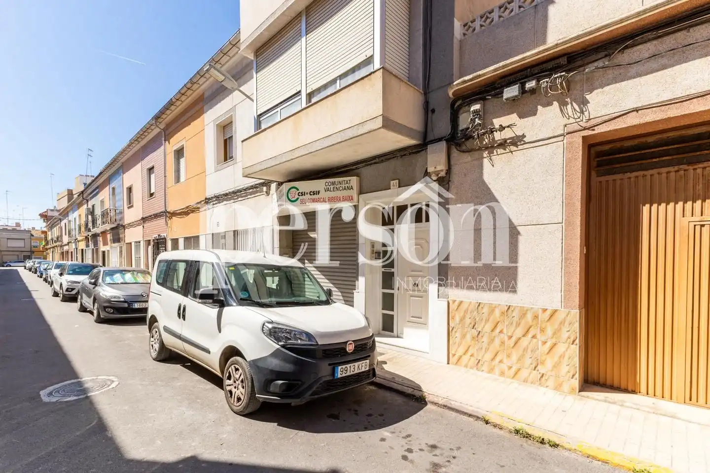 Exterior view of Flat for sale in Sueca  with Air Conditioner and Furnished