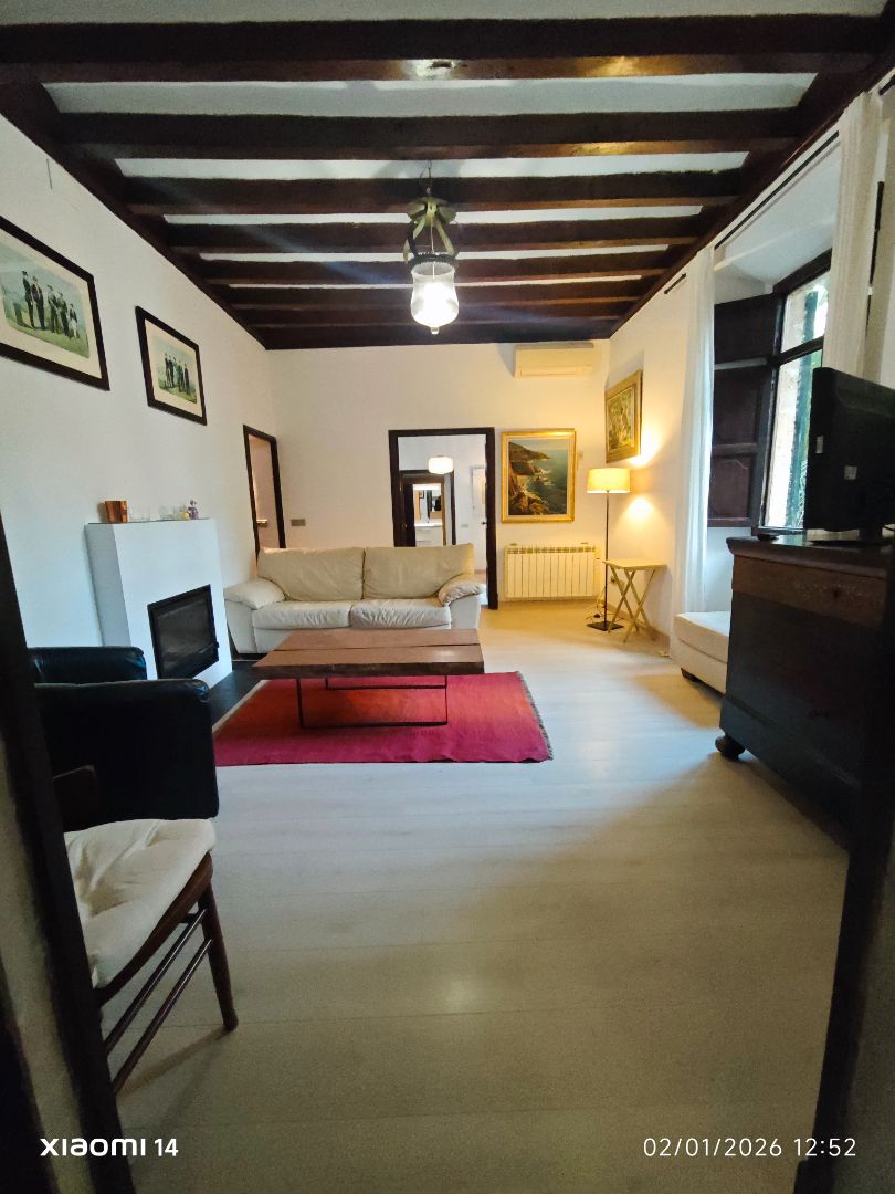 Living room of Flat to rent in  Palma de Mallorca  with Air Conditioner, Heating and Parquet flooring