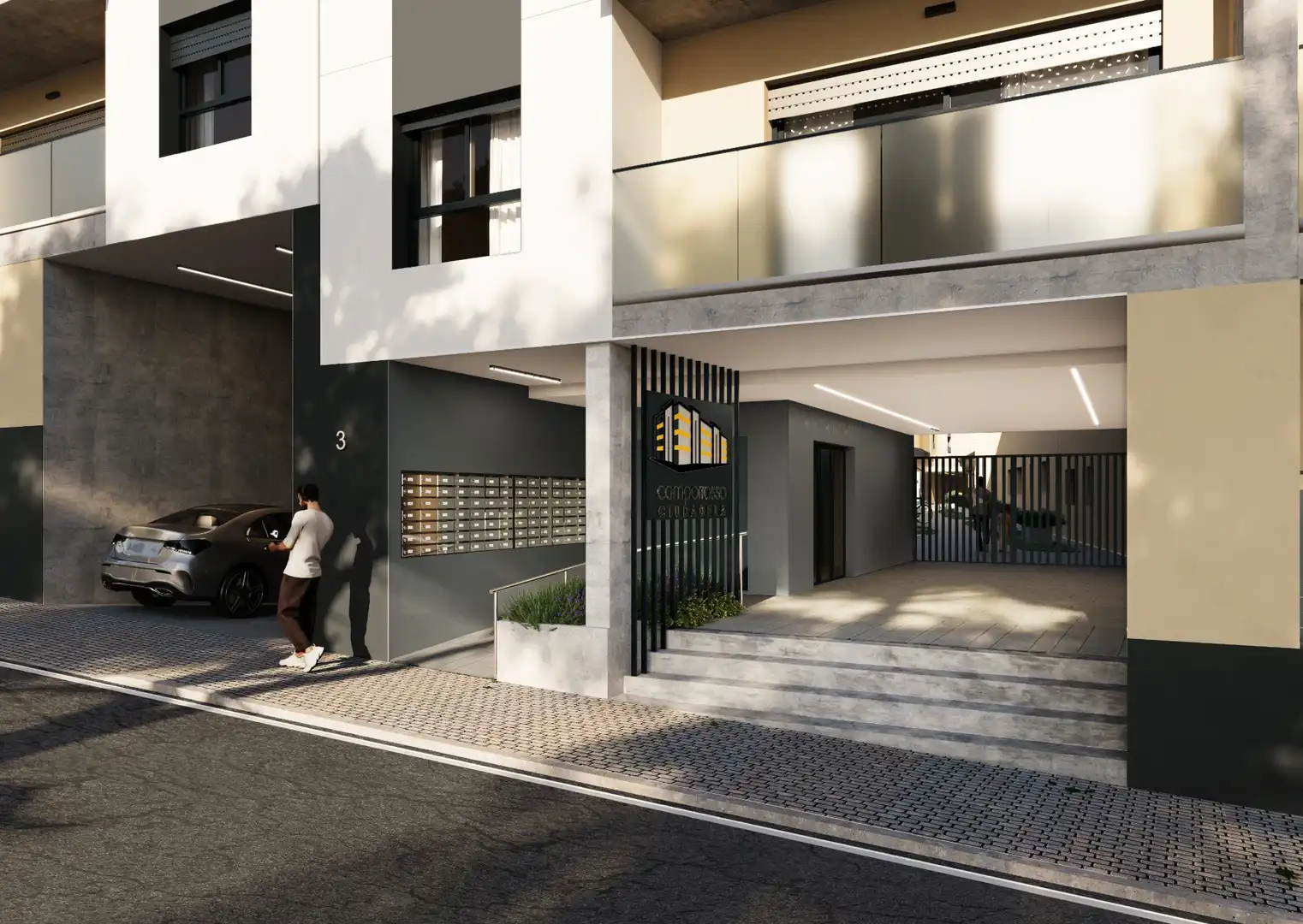 Vista exterior de Piso en venta en Alicante / Alacant con Balcón y Piscina comunitaria